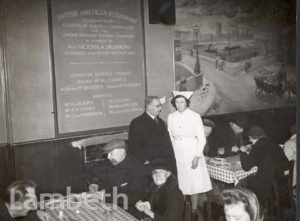 BRITISH AMERICAN RESTAURANT, WORLD WAR II