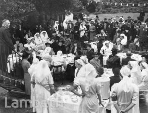 GARDEN FETE, STREATHAM DEPOT, CHSS, STREATHAM : WORLD WAR II