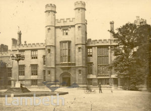 LAMBETH PALACE, LAMBETH