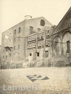 THAMES FORESHORE, LAMBETH, CANN'S WHITING WORKS