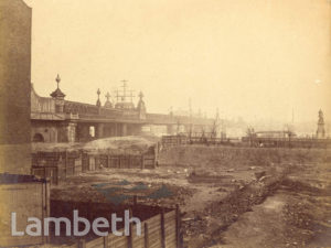 CHARING CROSS RAILWAY BRIDGE, WESTMINSTER