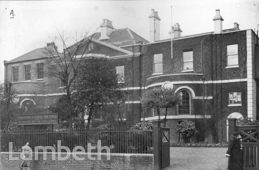 THE SHRUBBERY, STREATHAM HIGH ROAD,STREATHAM CENTRAL