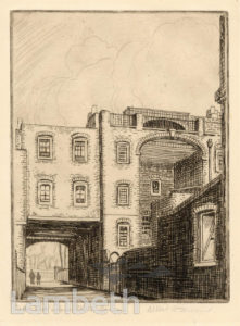 CLARENCE HOUSE SCHOOL, CLAPHAM COMMON NORTH SIDE, CLAPHAM