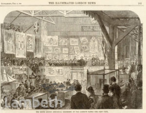 LAMBETH BATHS & WASHHOUSES, WESTMINSTER BRIDGE ROAD