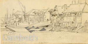 BOAT BUILDING, STANGATE, LAMBETH