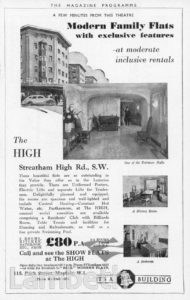 THE HIGH, STREATHAM HILL ROAD, STREATHAM HILL