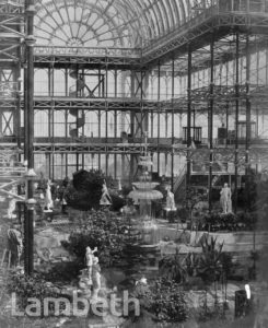 CRYSTAL PALACE, SYDENHAM, UPPER NORWOOD