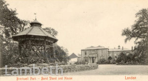 BANDSTAND, BROCKWELL PARK, HERNE HILL
