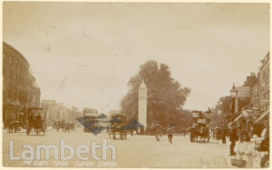 CLOCK TOWER, CLAPHAM HIGH STREET, CLAPHAM