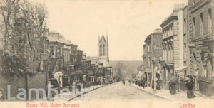 GIPSY HILL, UPPER NORWOOD