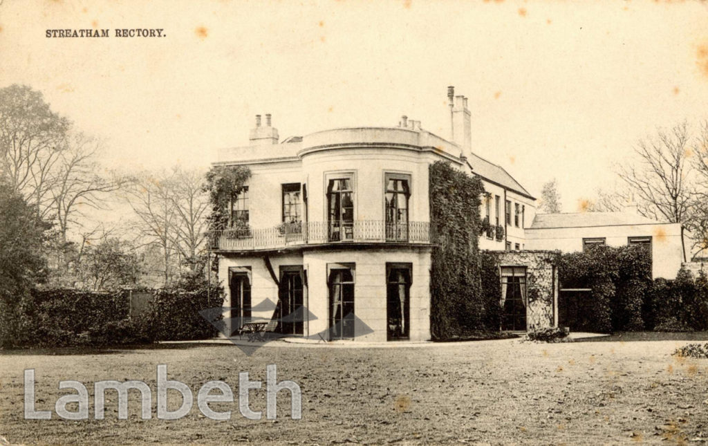 STREATHAM RECTORY, TOOTING BEC GARDENS, STREATHAM CENTRAL