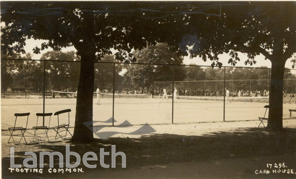 TOOTING BEC COMMON, TENNIS COURTS