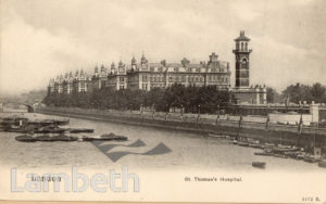 ST THOMAS' HOSPITAL, LAMBETH