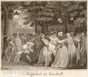 VAUXHALL GARDENS, VAUXHALL