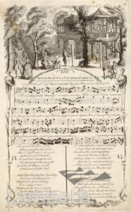 SONGSHEET, VAUXHALL GARDENS