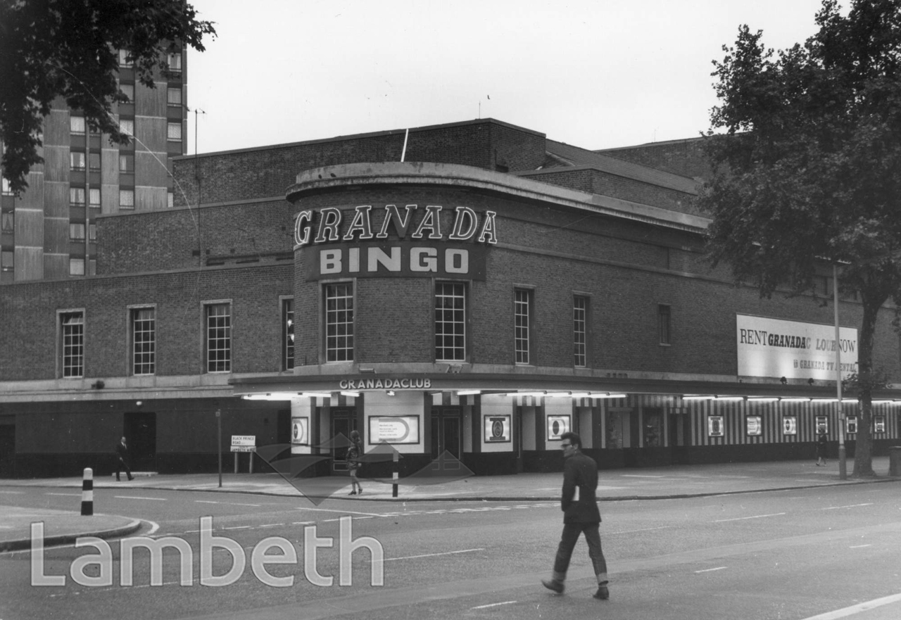 Granada Bingo, Kennington Road, 1960, now Tesco Express