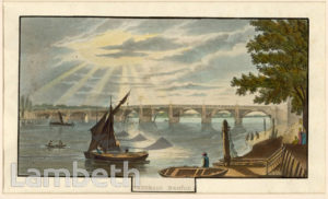 VAUXHALL BRIDGE, VAUXHALL