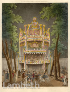 VAUXHALL GARDENS, VAUXHALL
