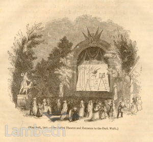 VAUXHALL GARDENS, VAUXHALL