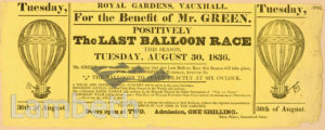 VAUXHALL GARDENS: HANDBILL