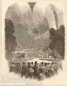 VAUXHALL GARDENS, VAUXHALL