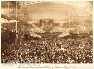 CRYSTAL PALACE, SYDENHAM, UPPER NORWOOD