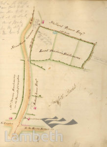 LAMBETH PARISH BOUNDARY, WEST NORWOOD TO STREATHAM COMMON