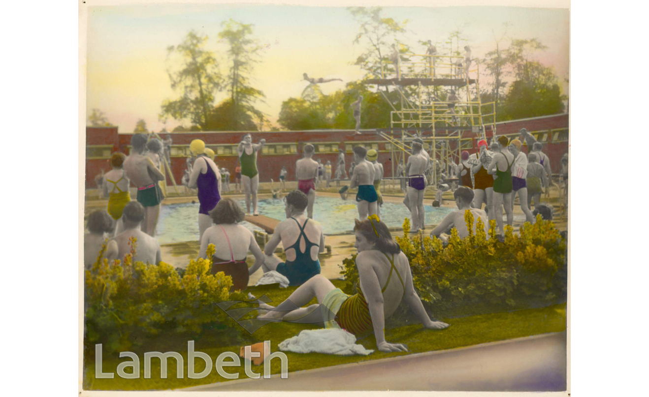 BROCKWELL PARK LIDO, HERNE HILL