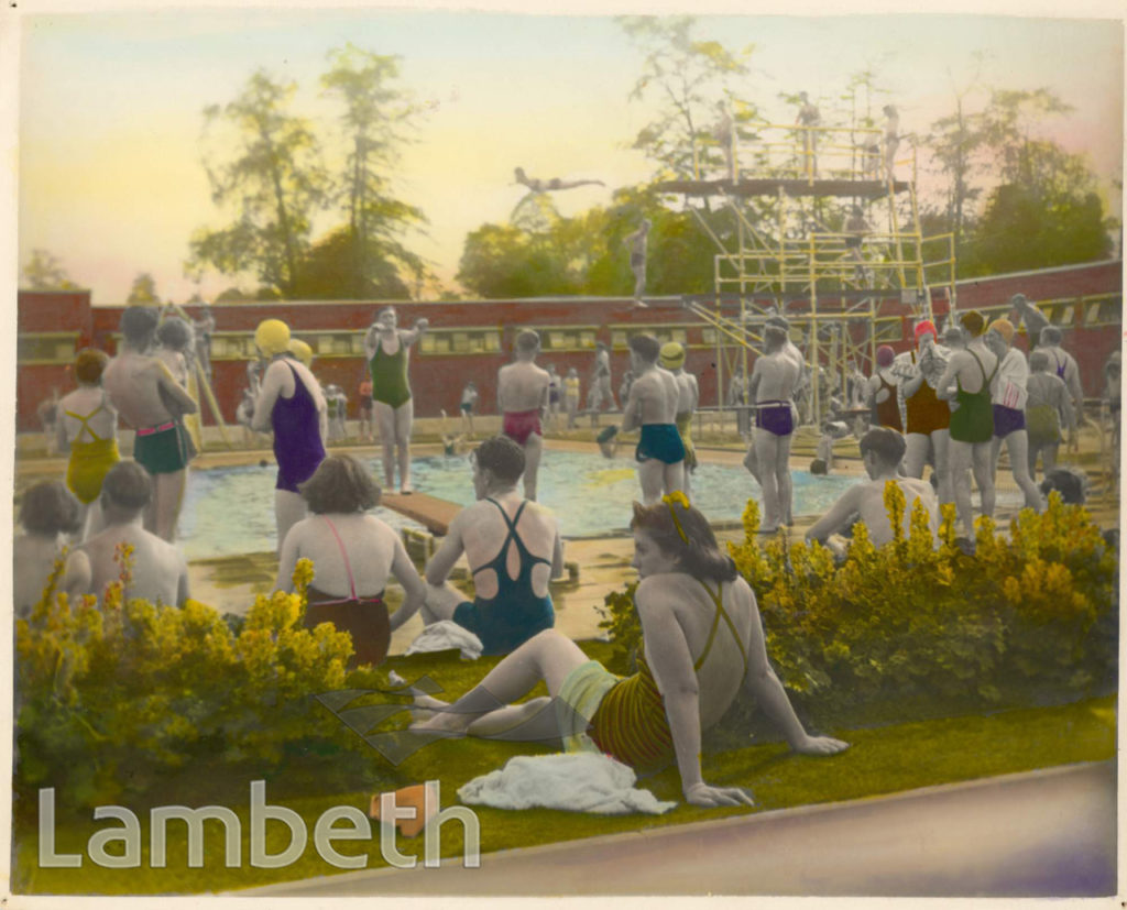 BROCKWELL PARK LIDO, HERNE HILL