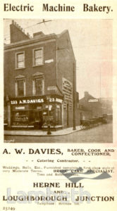 ELECTRIC MACHINE BAKERY, HERNE HILL : ADVERTISEMENT