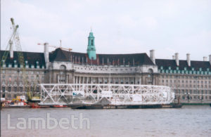 LONDON EYE (MILLENNIUM WHEEL), SOUTH BANK, WATERLOO