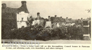 KNIGHT'S HILL, WEST NORWOOD: WORLD WAR II INCIDENT