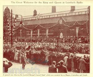 SILVER JUBILEE CELEBRATIONS : LAMBETH SOUVENIR