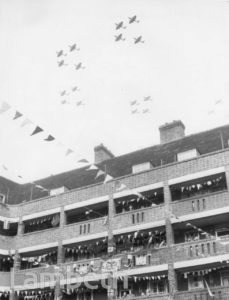 STREET PARTY, LAMBETH : CORONATION CELEBRATIONS
