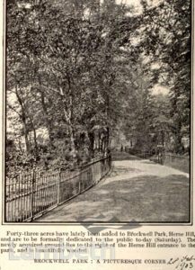 BROCKWELL PARK, HERNE HILL