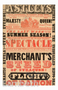 ASTLEY'S ROYAL AMPHITHEATRE, LAMBETH : HANDBILL
