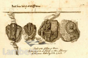 SEALS OF THE ABBEY OF BEC