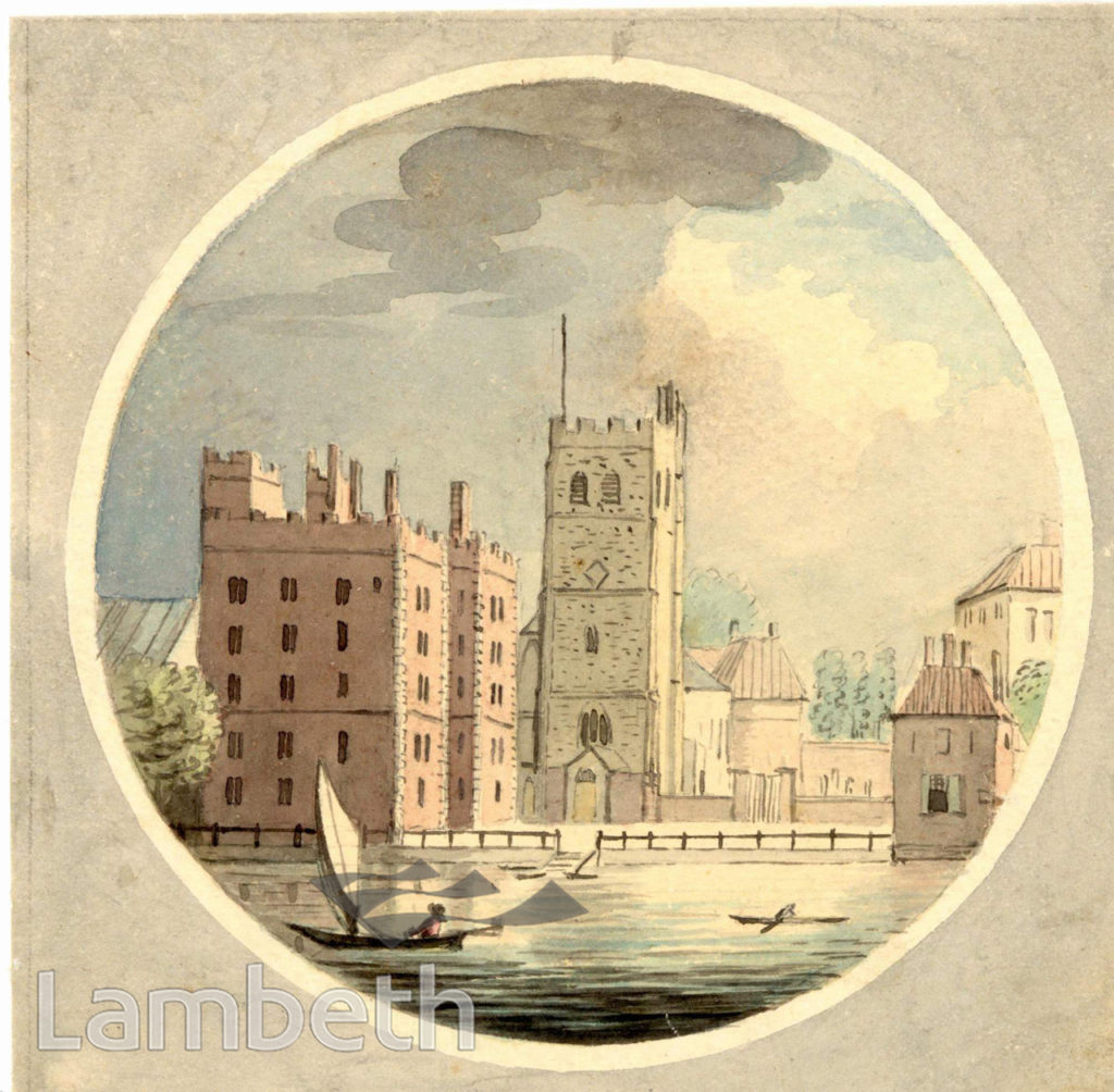 LAMBETH PALACE AND ST MARY’S CHURCH, LAMBETH