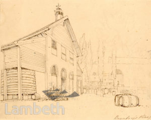 BEAUFOY'S VINEGAR WORKS, CUPER'S GARDENS, WATERLOO