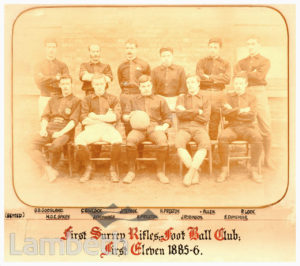 FIRST SURREY RIFLES : FOOTBALL CLUB