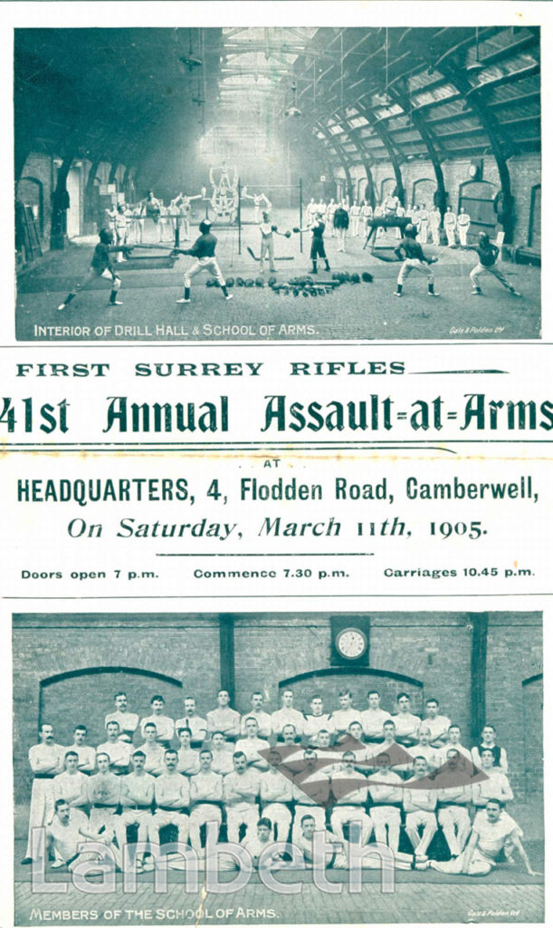 FIRST SURREY RIFLES : 41ST ANNUAL ASSAULT-AT-ARMS PROGRAMME