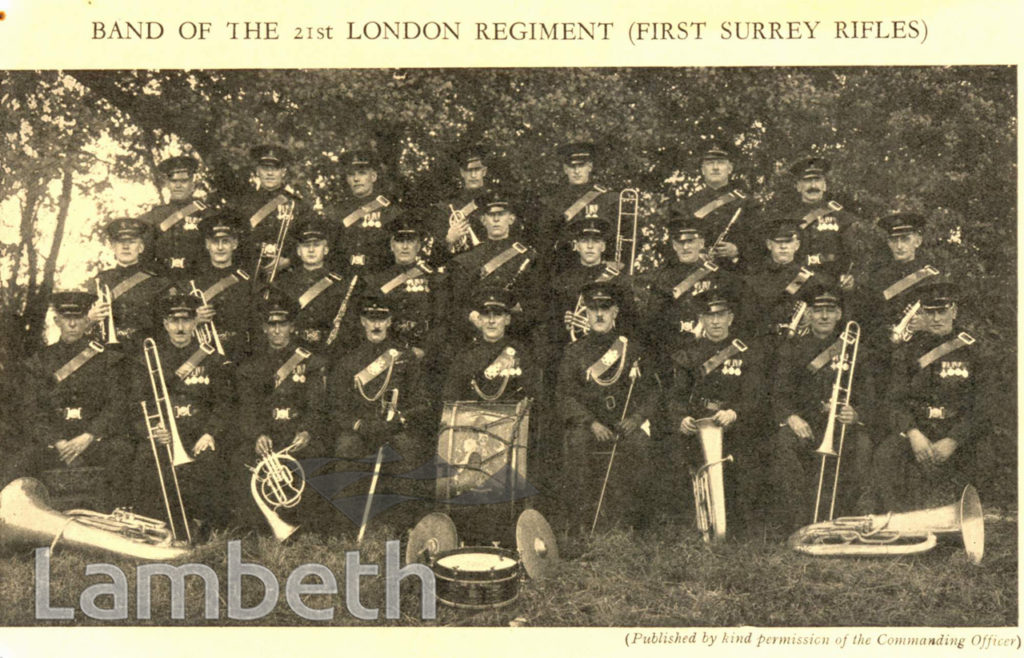 FIRST SURREY RIFLES : 21ST LONDON REGIMENT BAND