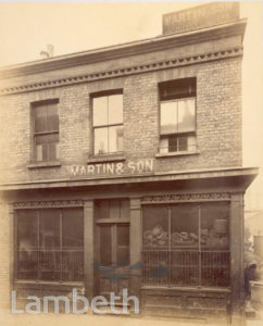 MARTIN & SON, VINE STREET, WATERLOO