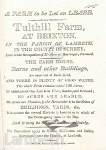 TULTHILL FARM, BRIXTON