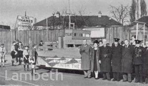 'STREATHAM ADOPTS H.M.S.CAIRO' : WORLD WAR II