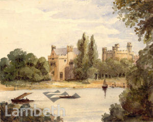 LAMBETH PALACE, LAMBETH