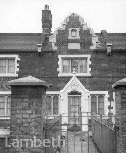 CARON ALMSHOUSES, FENTIMAN ROAD, SOUTH LAMBETH