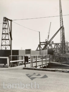 LAMBETH BRIDGE, LAMBETH: CONSTRUCTION