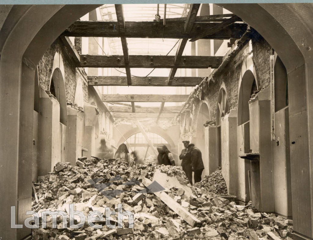 ST THOMAS’ HOSPITAL, LAMBETH: WORLD WAR II INCIDENT
