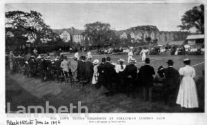 LAWN TENNIS CHAMPIONSHIPS AT STREATHAM COMMON